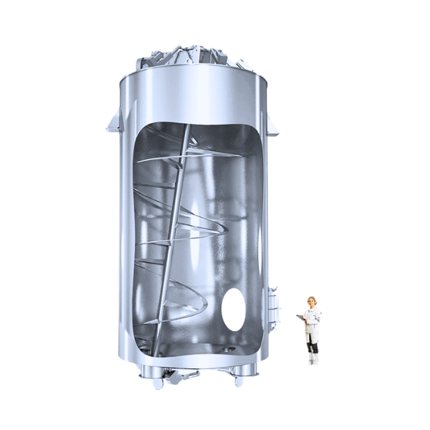 Image of amixon® Gyraton silo mixer
