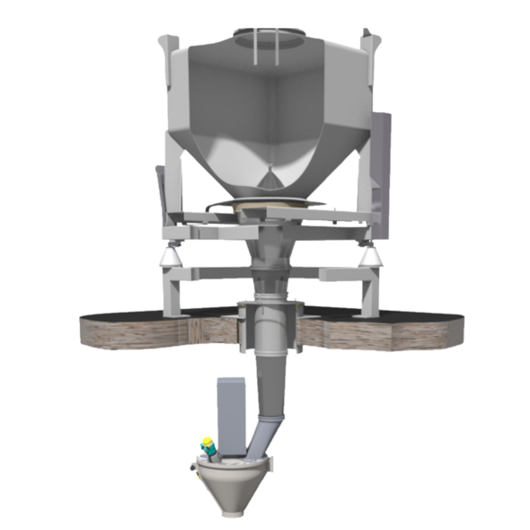 Tekemas- Matcon IBC Discharge to Auger filler Packing 590x590